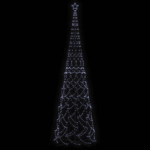 LED Weihnachtsbaum Kegel Kaltweiß 230x800cm
