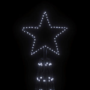 LED Weihnachtsbaum Kegel Kaltweiß 230x800cm