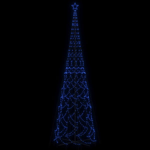 LED Weihnachtsbaum Kegel Blau 230x800cm