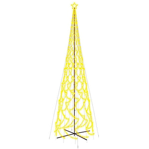 LED Weihnachtsbaum Kegel Warmweiß 230x800cm