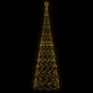 LED Weihnachtsbaum Kegel Warmweiß 230x800cm