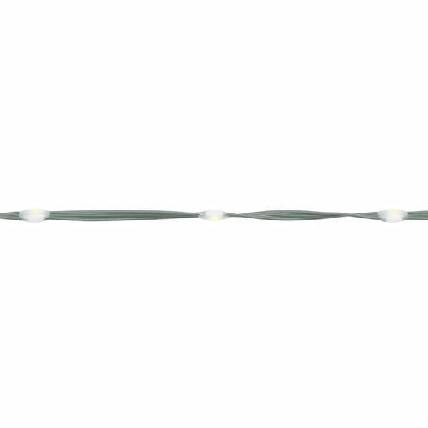 vidaXL Sapin de Noël à LED pour mât de drapeau Blanc froid 108 LED 180 cm