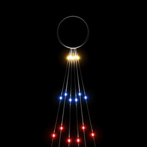 LED Weihnachtsbaum für Fahnenmast, Mehrfarbig, 180cm