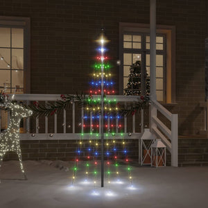 LED Weihnachtsbaum für Fahnenmast, Mehrfarbig, 180cm
