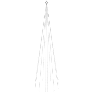 LED Weihnachtsbaum für Fahnenmast Blau 300cm