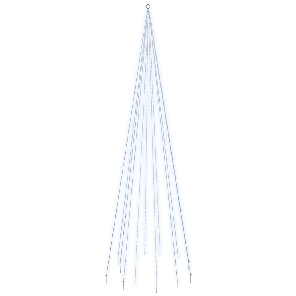 LED Weihnachtsbaum für Fahnenmast 500cm