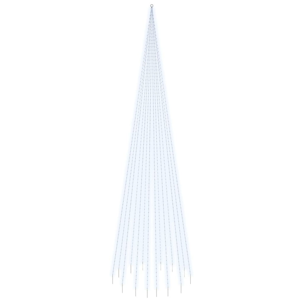 LED Weihnachtsbaum für Fahnenmast 800cm