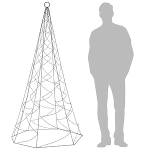LED Weihnachtsbaum Warmweiß 180cm