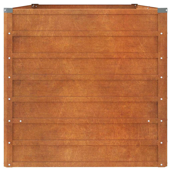 Hochbeet Rostig 160x80x77 cm Cortenstahl