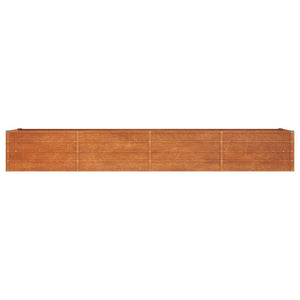 Hochbeet Rostig 320x80x45 cm Cortenstahl