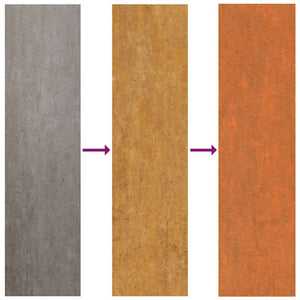 Hochbeet Rostig 400x80x77 cm Cortenstahl