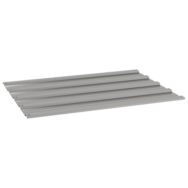 Dachplatten 12 Stk. Rostig 60x44 cm Cortenstahl