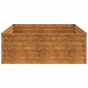 Hochbeet 100x100x36 cm Cortenstahl