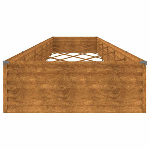 Hochbeet 579x100x36 cm Cortenstahl