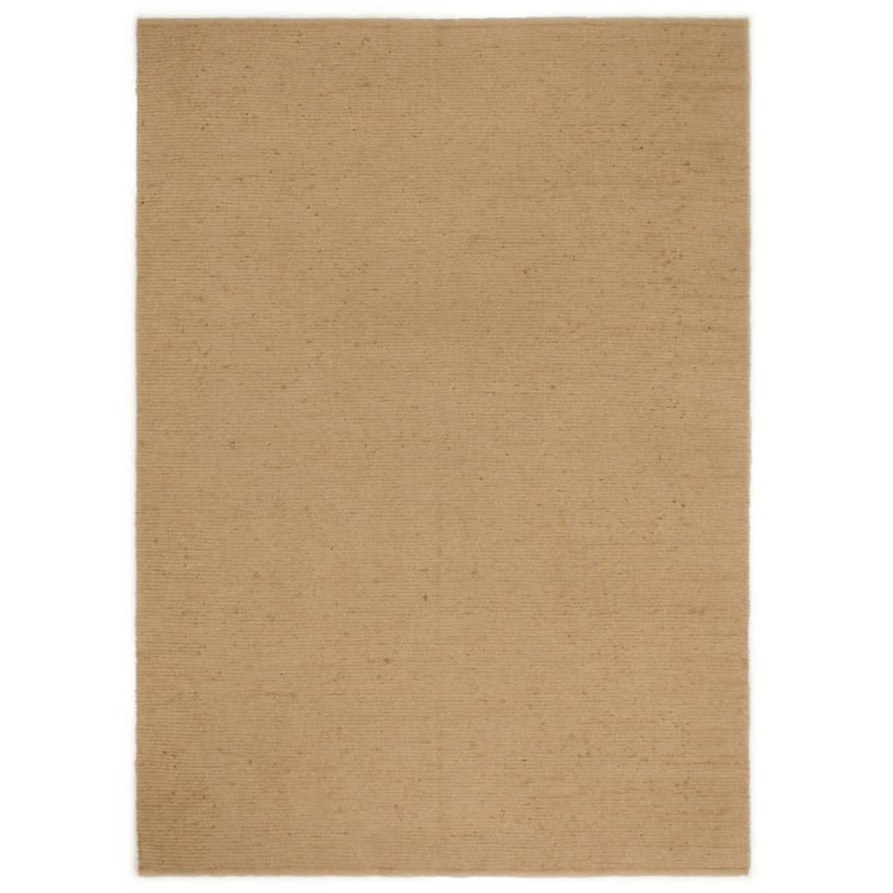 Handgefertigter Jute-Baumwollteppich 80x160 cm