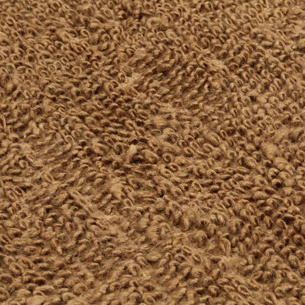 Handgefertigter Jute-Baumwollteppich 80x160 cm