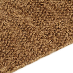 Handgefertigter Jute-Baumwollteppich 80x160 cm