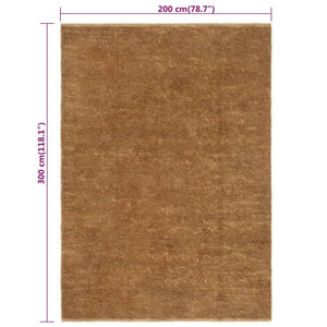 Handgefertigter Schlingenteppich 200x300 cm