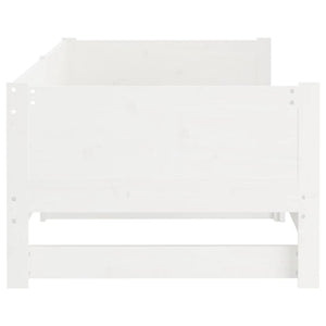 Ausziehbares Tagesbett Kiefer Massivholz 80x200 cm