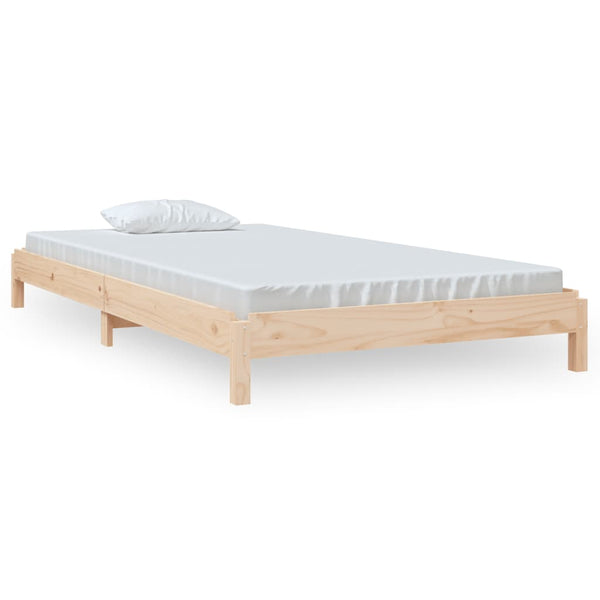 Stapelbett 100x200 cm Kiefer Massivholz