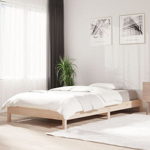Stapelbett 90x190 cm Kiefer Massivholz