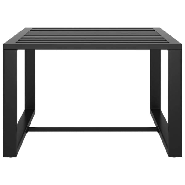 5-tlg. Garten-Lounge-Set mit Kissen Aluminium Anthrazit