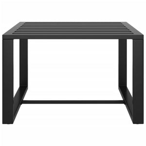 6-tlg. Garten-Lounge-Set mit Kissen Aluminium Anthrazit