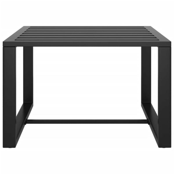 6-tlg. Garten-Lounge-Set mit Kissen Aluminium Anthrazit