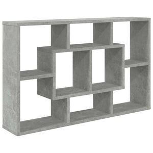 Wandregal Betongrau 85cm Holzwerkstoff