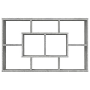 Wandregal Betongrau 85cm Holzwerkstoff