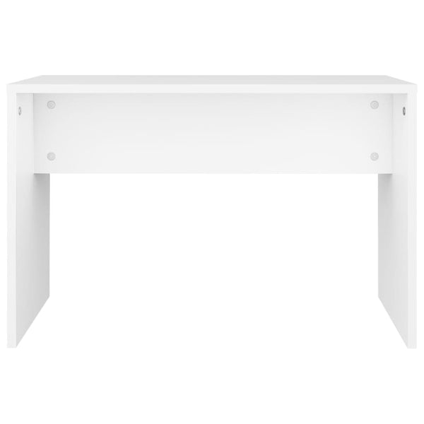 Weißer Schminkhocker 70x35x45 cm