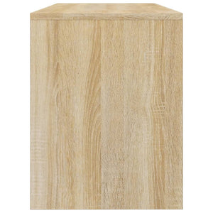 Schminkhocker Sonoma Eiche 70x35x45 cm