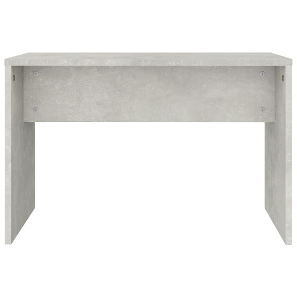 Schminkhocker Betongrau 70x35x45 cm