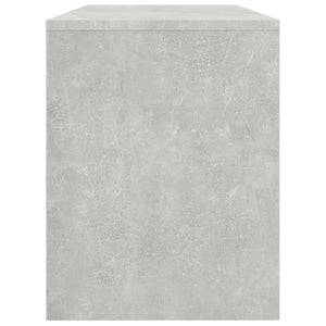 Schminkhocker Betongrau 70x35x45 cm