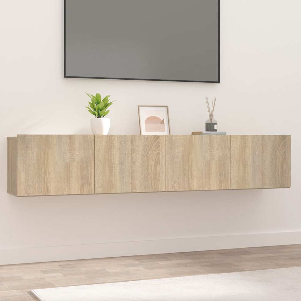 TV-Schränke Sonoma-Eiche, 2er Set