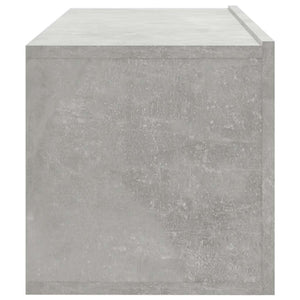 TV-Wandschränke, Betongrau, 2er-Set