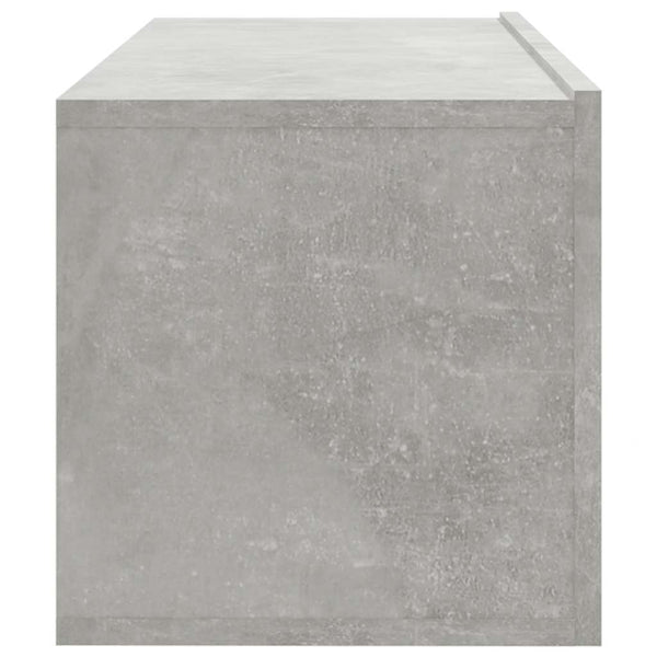TV-Wandschränke, Betongrau, 2er-Set