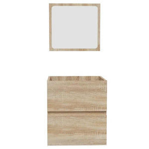 Badschrank mit Spiegel Sonoma-Eiche