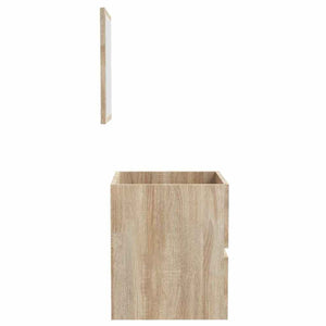 Badschrank mit Spiegel Sonoma-Eiche
