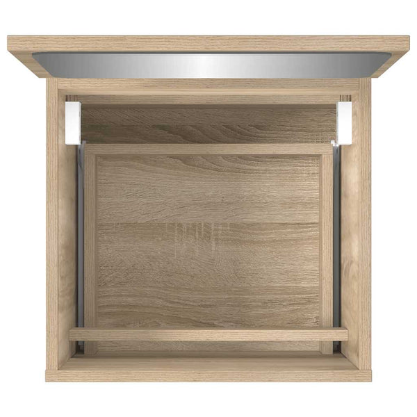 Badschrank mit Spiegel Sonoma-Eiche