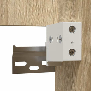 Badschrank mit Spiegel Sonoma-Eiche