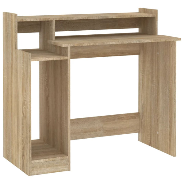 Schreibtisch Sonoma Eiche mit LED