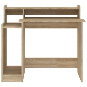 Schreibtisch Sonoma Eiche mit LED