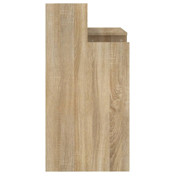 Schreibtisch Sonoma Eiche mit LED