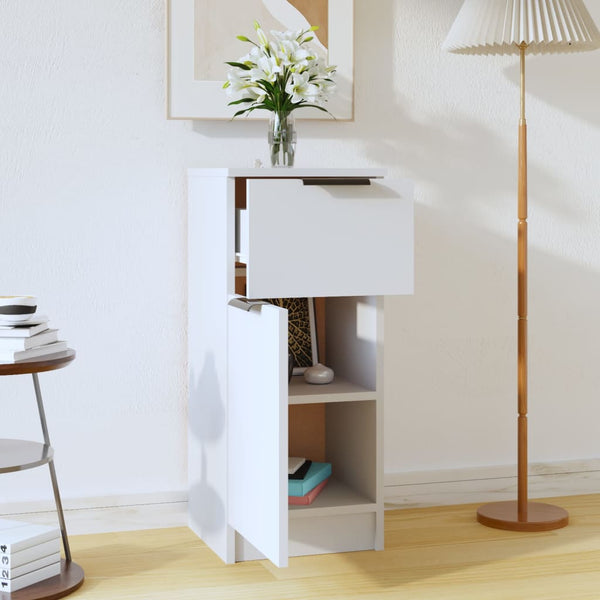 Weißes Sideboard 30x30x70 cm