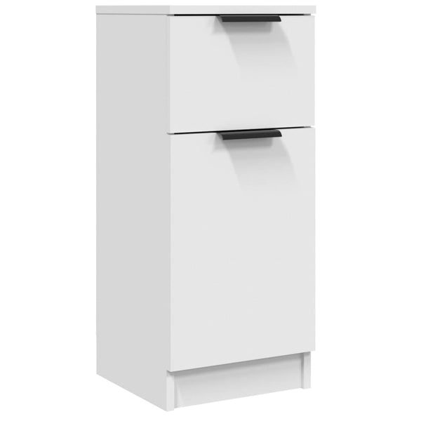Weiße Sideboards, 2er Set, 30x30x70 cm