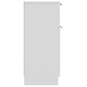 Weiße Sideboards, 2er Set, 30x30x70 cm