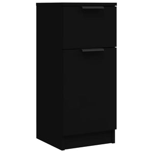 Schwarzes Sideboard 30x30x70cm