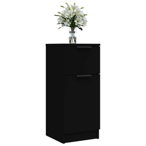Schwarzes Sideboard 30x30x70cm