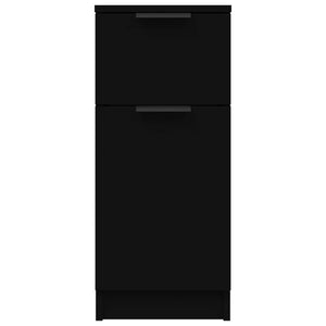 Schwarzes Sideboard 30x30x70cm